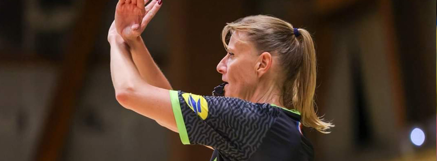 Nathalie Vial, arbitre de basket NM1